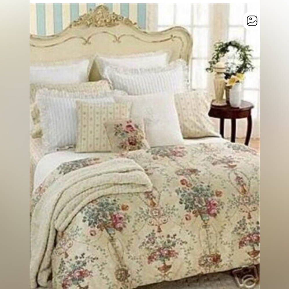 Vintage Lauren Ralph Lauren Villandry Floral Full/ Queen Comforter